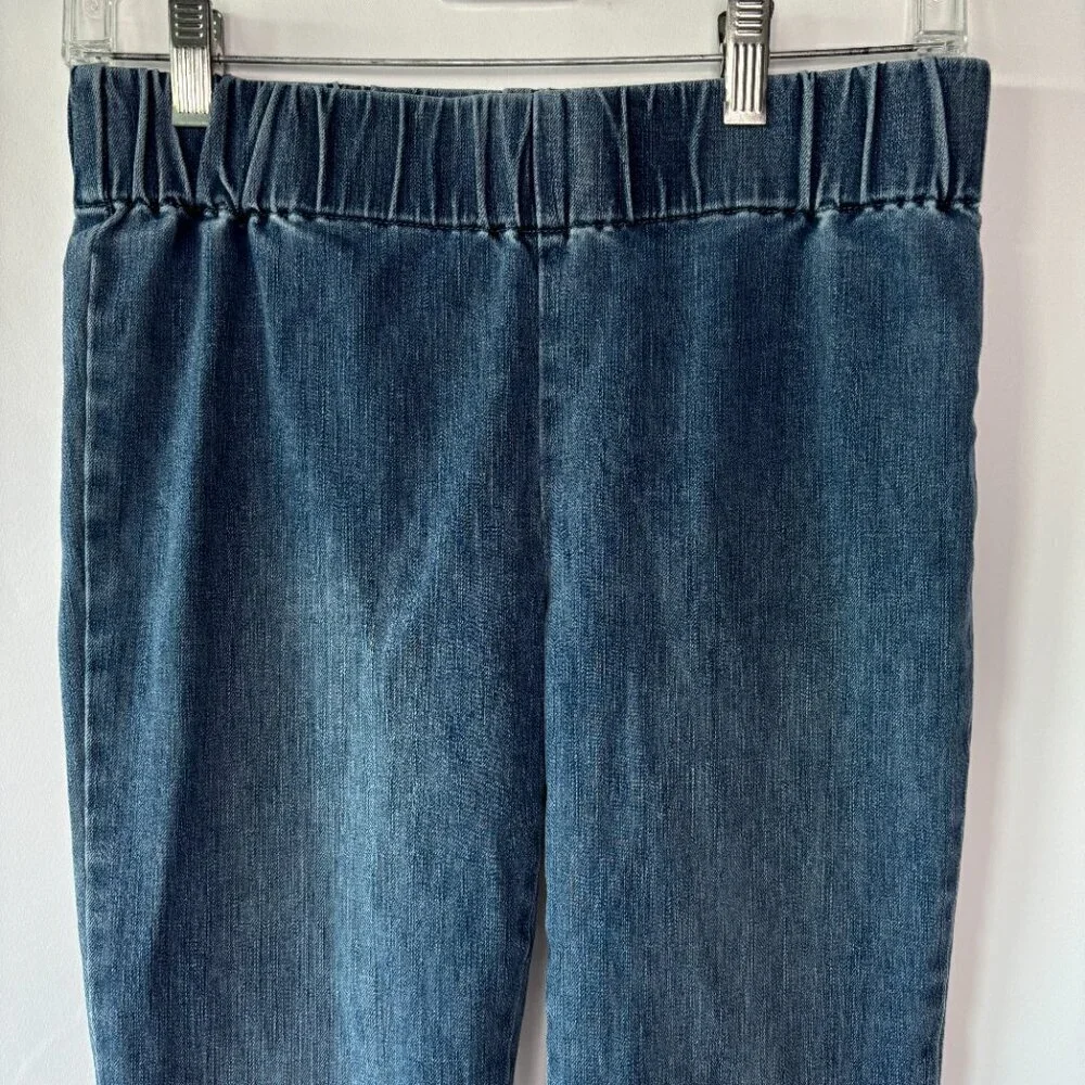 Soft Surroundings Women's Blue Pull On Classic Metro Leggings Size XS - Picture 2 of 7